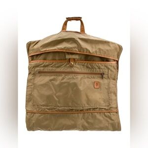 Hartmann vintage Nylon Garment bag with leather details